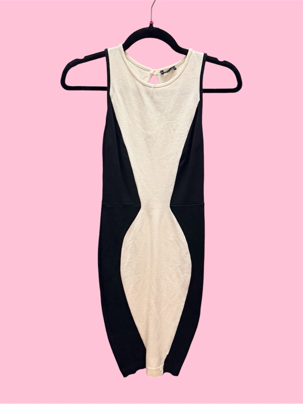 River Island White and Black Dress
